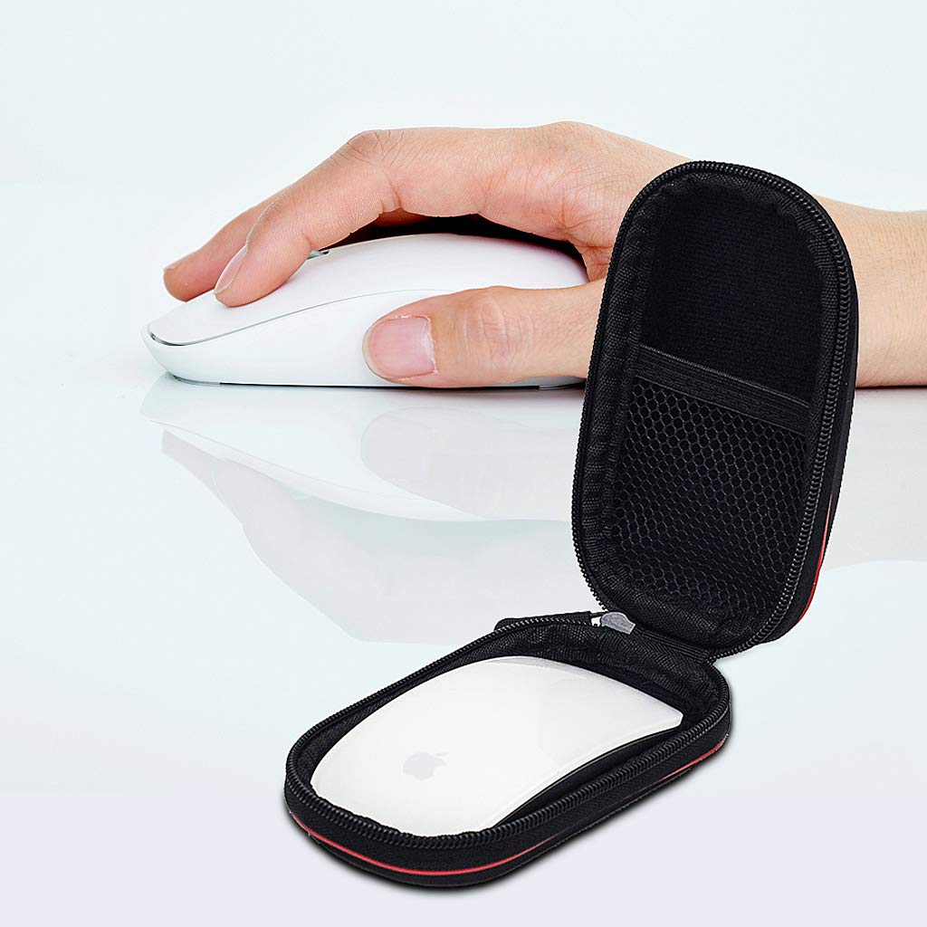 Verilux Protective Sleeve for Apple Magic Mouse 1/2, Waterpoor Cover for Powerful Travel Suitcase, Mesh Accessory Pocket, Detachable Bag(Black) Verilux Protective Sleeve for Apple Magic Mouse 1/2, Waterpoor Cover for Powerful Travel Suitcase, Mesh Accessory Pocket, Detachable Bag(Black)